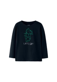 name it® - Longsleeve NEDIN Langarmshirt - braun