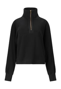 ENDURANCE ATHLECIA - Sweatshirt Reiley mit komfortablem Half-Zip-Kragen - 1001 Black