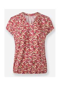 Witt - Print-Shirt - erdbeere-lindgrün-bedruckt