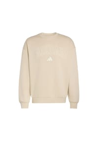 adidas - Sweatshirt Collegiate, Oversize, für Herren - CRLI/IVORY