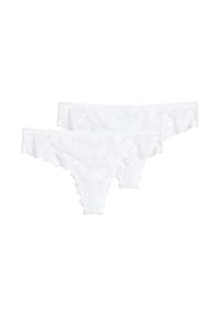Marc O'Polo - String 2er Pack Tender Lace - Misty rose