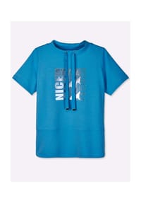 Witt - Stehkragen-Shirt - himmelblau