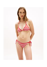 TOMMY HILFIGER - Bikini-Slip, Schnürung, für Damen - 0KP STRIPE FIREWOR