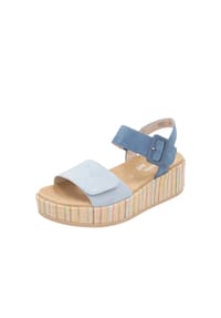 remonte® - Sandaletten, Nubukleder, für Damen - 0 BLUE/JEANS / 12