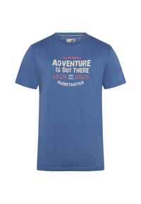 GLOBETROTTER - T-Shirt, Baumwolle, für Herren - M.BLUE