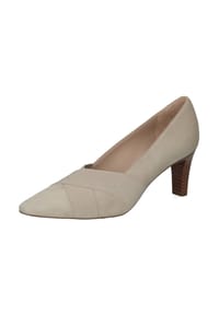 PETER KAISER - Veloursleder/Textil Pumps - Taupe