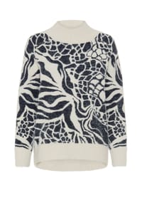 olsen - Pullover mit Stehkragen - Ink Blue