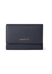 LAZAROTTI Bologna Leather - Bologna Leather Geldbörse Leder 14 cm - black