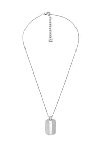 FOSSIL - KNOX Herren Kette mit Anhänger "JF04882040", Edelstahl - SILBER