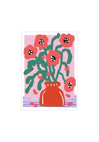  POSTER & FRAME® - Poster  Treechild - Flower Impression - 30 X 40 cm