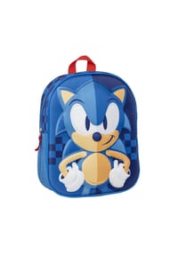 Nintendo - Sonic 3D Kindergarten Rucksack Kinder Rucksack, Vorschule, leicht - Mehrfarbig 26.0 X 31.0 X 10.0 cm