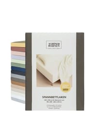 SCHÖNER WOHNEN KOLLEKTION - Spannbettlaken FLAT - Anthrazit