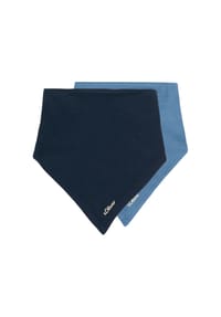 s.Oliver - Dreieckstuch, 2er-Pack, für Babys und Kleinkinder - 5445  BLUE
