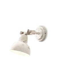 LOBERON - Wandlampe Rieke antikweiß - antikweiß
