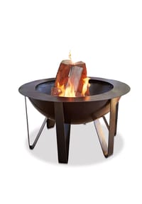 LOBERON - Feuerschale Lovis antikbraun - 
