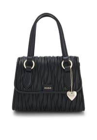 HUGO - Henkeltasche, Anhänger, Kunstleder, für Damen - 001 BLACK