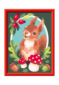 Ravensburger Malen nach Zahlen "Eichhörnchen" - ARTS & CRAFTS - 