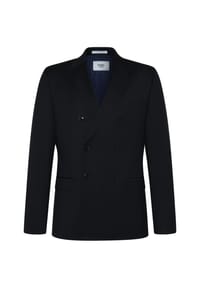 DIGEL - Slim Fit Baukasten-Sakko Alfredo-AMF in Marine - Marine
