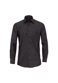 CASAMODA - Herren Businesshemd uni Comfort Fit - Azurblau
