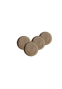 Ritzenhoff & Breker Dessertteller Tortosa ø 20 cm 4er Set braun - TORTOSA - braun