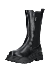 Buffalo - Lederimitat Stiefel - Schwarz