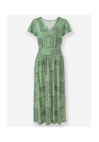 Witt - Jersey-Kleid - apfel-champagner-bedruckt