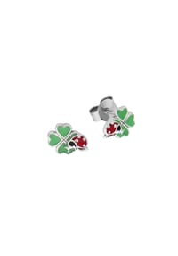zeeme KIDS - Ohrringe 925/- Sterling Silber - mehrfarbig