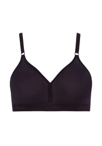 BeeDees® - Damen Soft-BH Microfun N ohne Bügel - aubergine