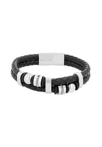 Adelia's - Adelia's Unisex Armband aus Edelstahl - silber