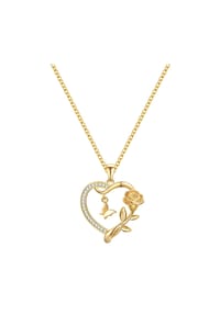 Rafaela Donata - Damen Kette aus 925/- Sterling Silber in gelbgold mit Zirkonia - gelbgold