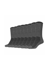 camano® - Unisex Socken, 8er Pack - Organic Diabetic Socks, Diabetiker-Socken, einfarbig - Dunkelblau