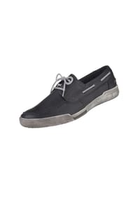 Natural Feet® - Schnürer Torino mit herausnehmbarer Sohle - blau