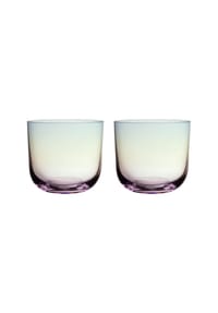 like. by Villeroy & Boch Wasserglas, Set 2tlg. Like Pearl - Like Glass - bunt
