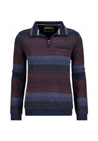 RAGMAN - Sweatshirt, Troyer, für Herren - 384 OLIV