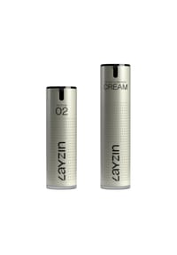 LAYZIN - Anti-Aging Serum und Schutzcreme Set - transparent