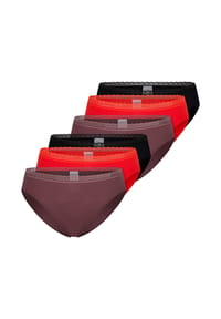 SCHIESSER - Rio Slip 6er Pack 95/5 Modern Cotton - Blau