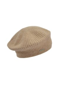 SEEBERGER - Baskenmütze, Emblem, für Damen - 10 BLACK