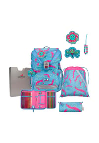 DerDieDas® ERGOFLEX - Schulranzen-Set, 6-teilig - HAPPY PIXEL
