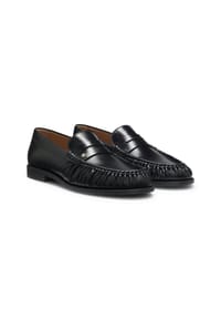 BOSS - Mokassins, Leder, für Damen - 001  BLACK