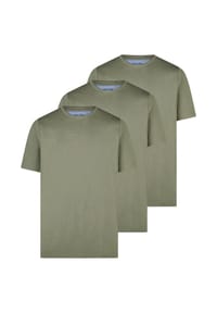 Redmond - T-Shirt 3er Pack Basic - Blau