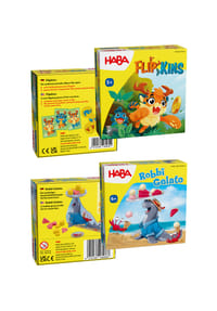 HABA - Spielesammlung Flipkins & Robbi Gelato - 