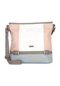 TOM TAILOR JUNA - Umhängetasche, Kunstleder, Blockstreifen, für Damen - MIXED MARI