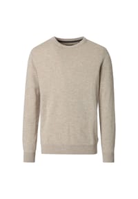CASAMODA - Herren Pullover Rundhals uni - Beige