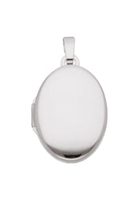 Adelia's - Damen Silber Schmuck 925 Silber Medaillon Anhänger - silber