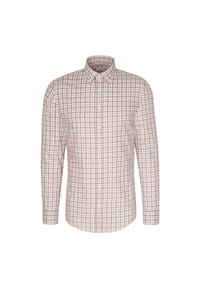 seidensticker - Flanellhemd Slim - beige (0023)