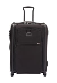TUMI - ALPHA 3 4-Doppelrollen-Trolley, Weichgepäck, Hemdenfach - BLACK D3