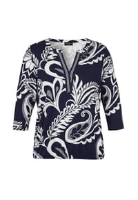 VIA APPIA -DUE- - T-Shirt Große Größen - indigo/ecru