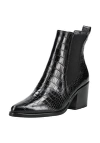 paul green - Leder/Textil Stiefelette - Schwarz