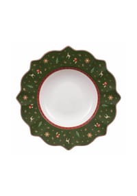 Villeroy & Boch Suppenteller grün Toy's Delight - Christmas - grün