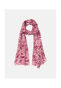 olsen - Schal mit vollflächigem Zebraprint - Pink Clay